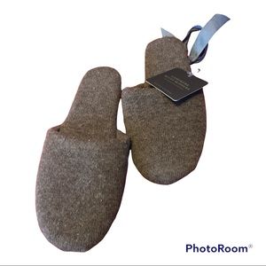 CASHMERE SCUFF SLIPPERS RH